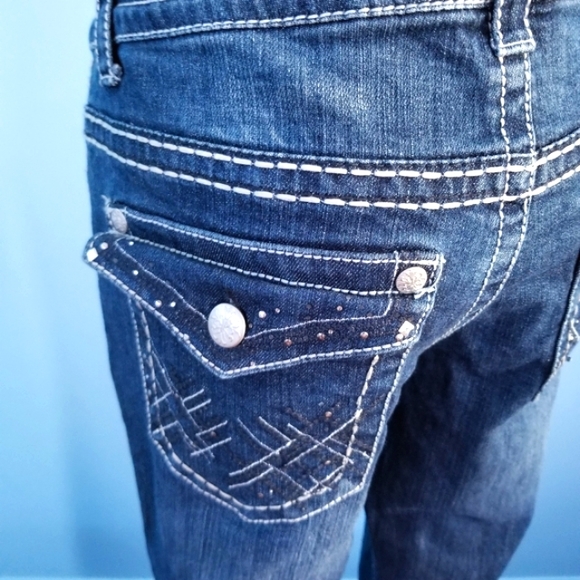 Paisley sky 12 bling flap pocket jeans - Picture 10 of 11
